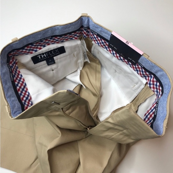 NWT Tommy Hilfiger khaki pants size 10 - Picture 5 of 8